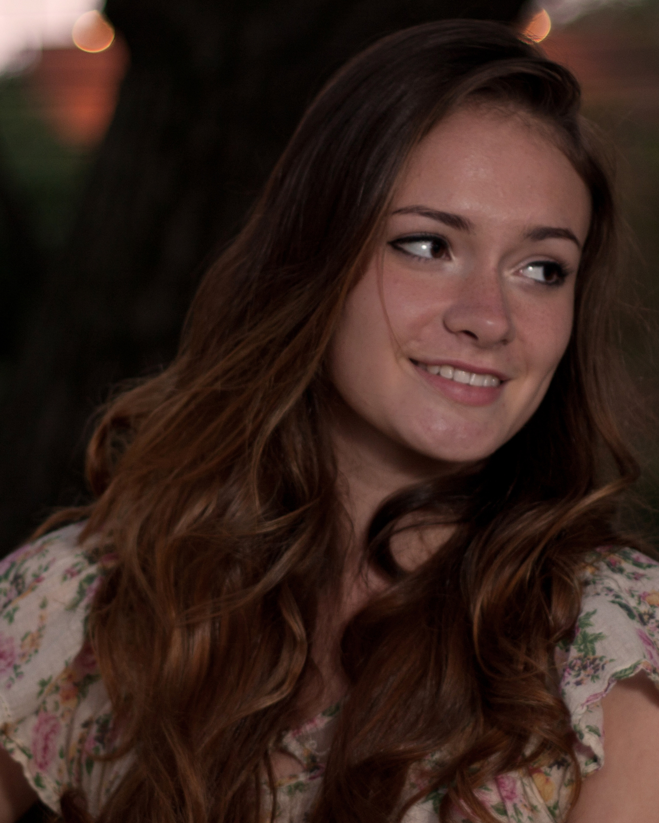 Portrait with subtle shadow and contrast